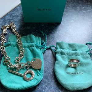 Tiffany & Co choker necklace and ring